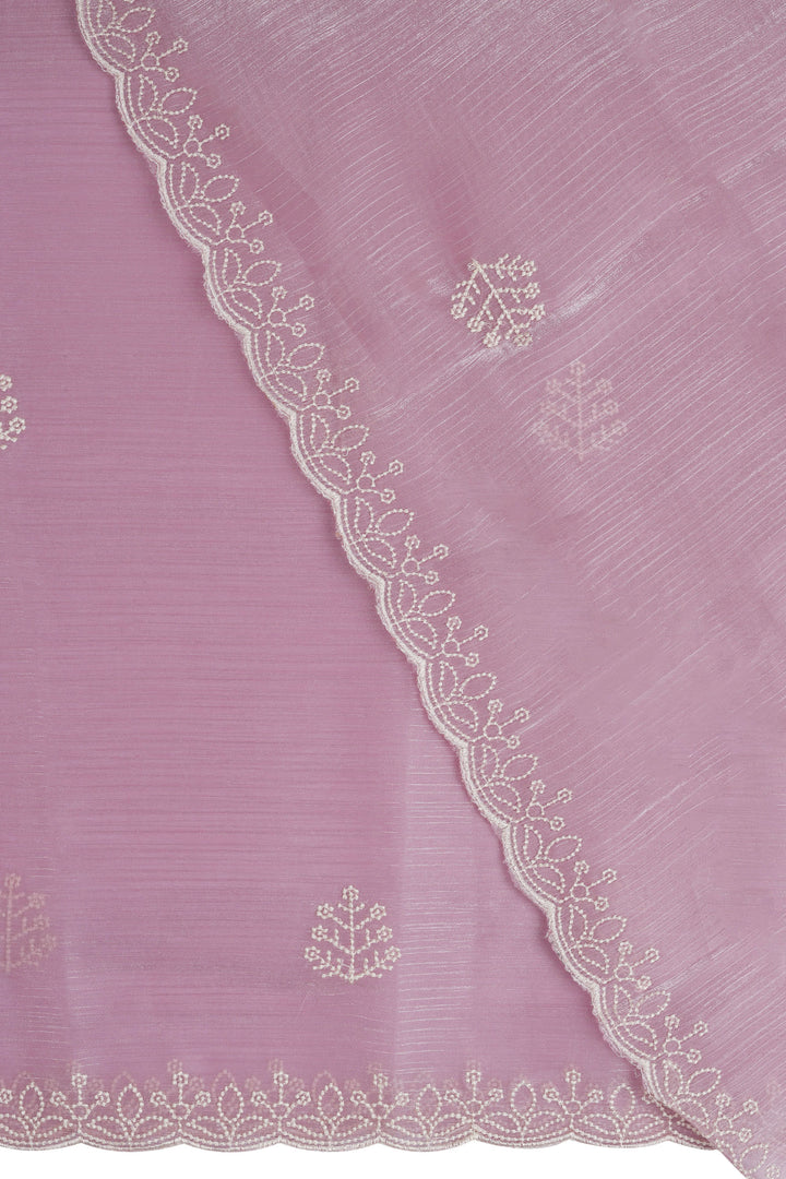 Teejh Vasanta  Onion Pink Tissue Saree