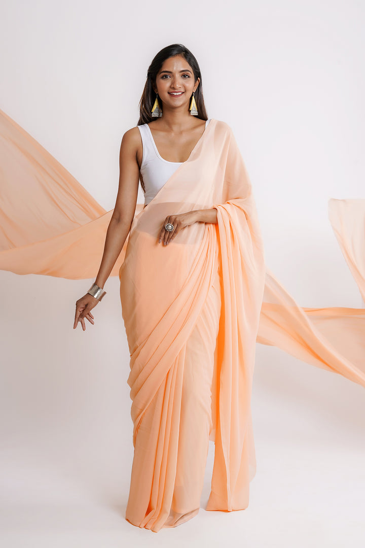 Teejh Madhumita  Georgette Saree