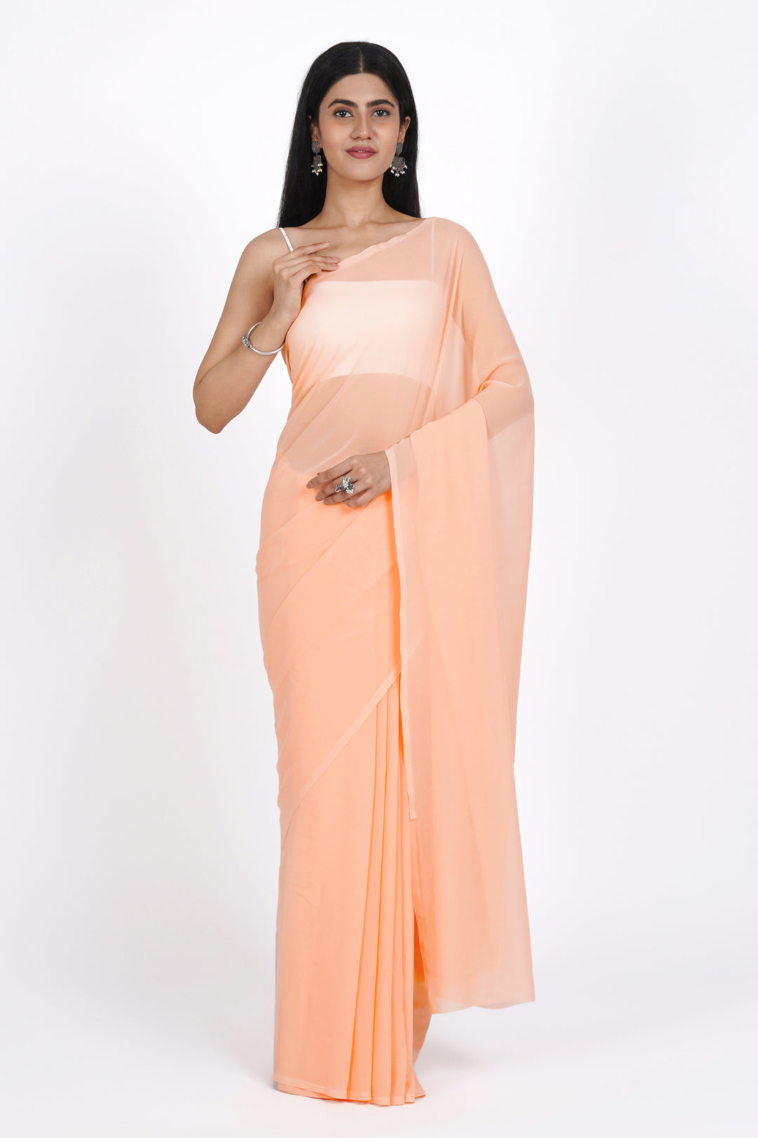 Teejh Madhumita  Georgette Saree