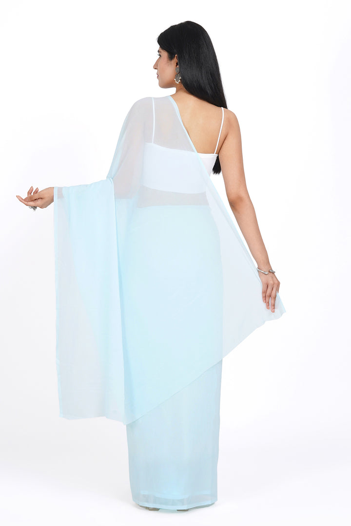 Teejh Malini  Georgette Saree