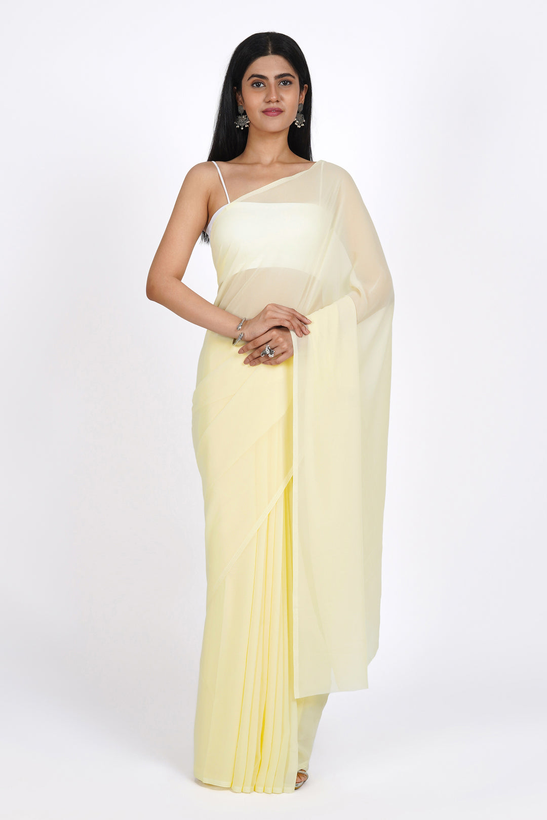 Teejh Manjari  Georgette Saree