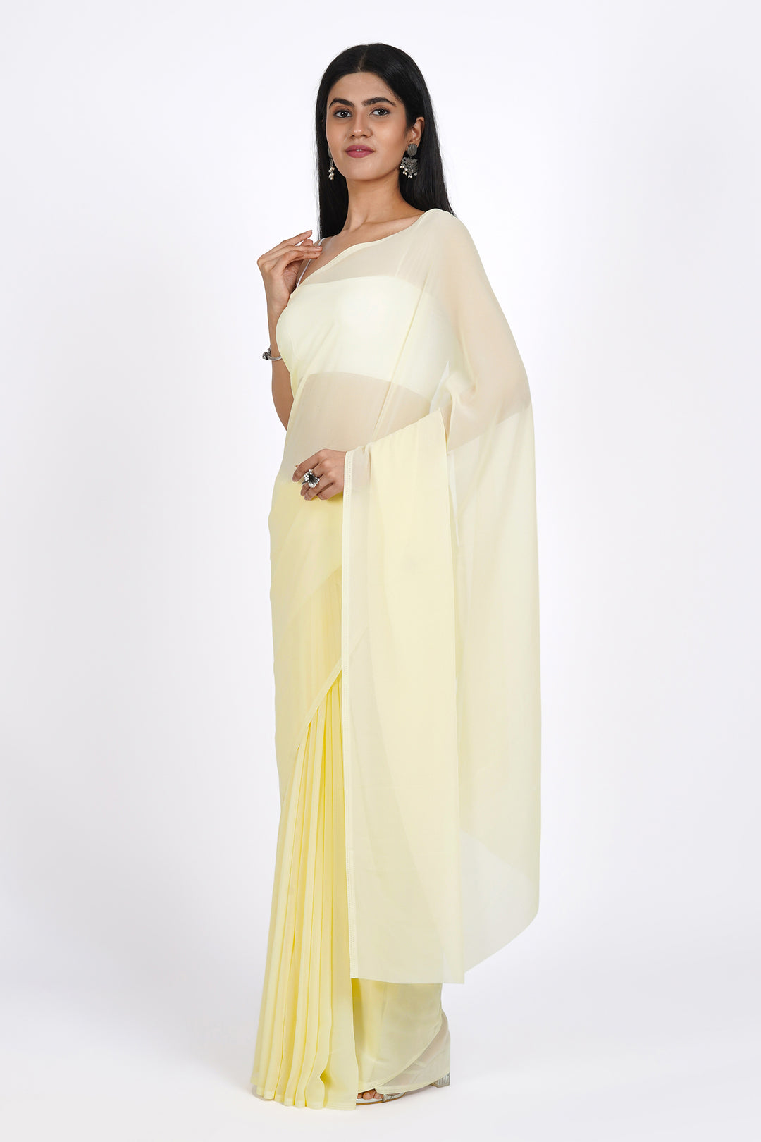 Teejh Manjari  Georgette Saree