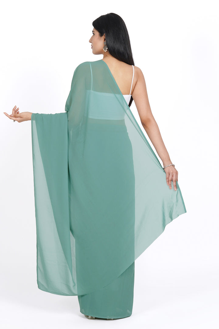 Teejh Kusumita  Georgette Saree