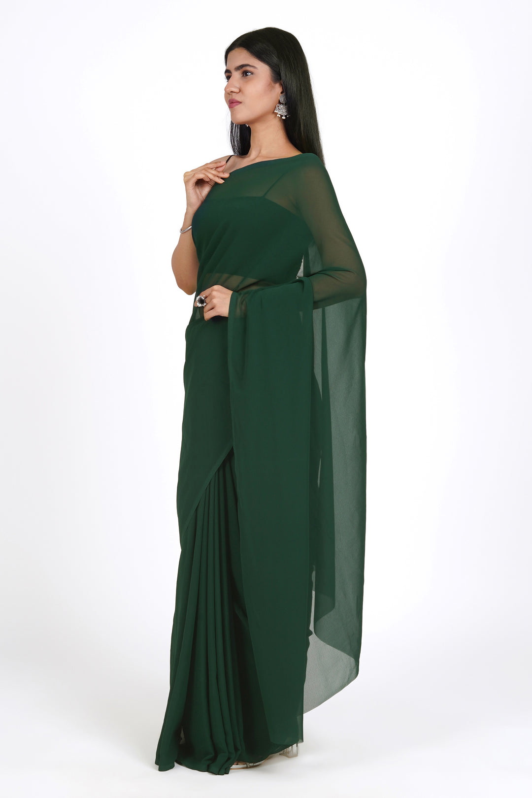 Teejh Parineeti  Georgette Saree