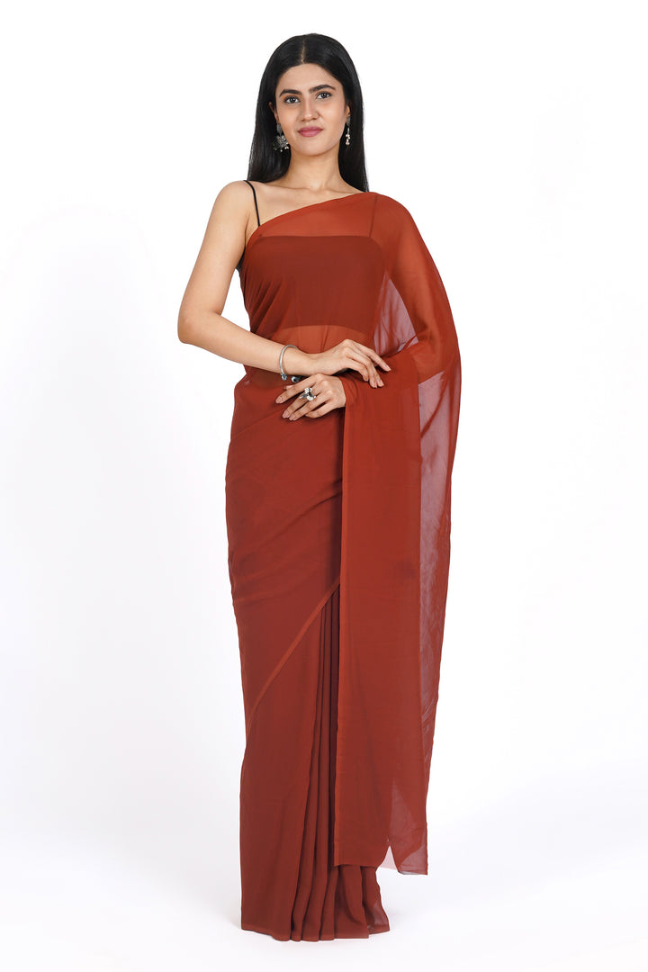 Teejh Meghna  Georgette Saree