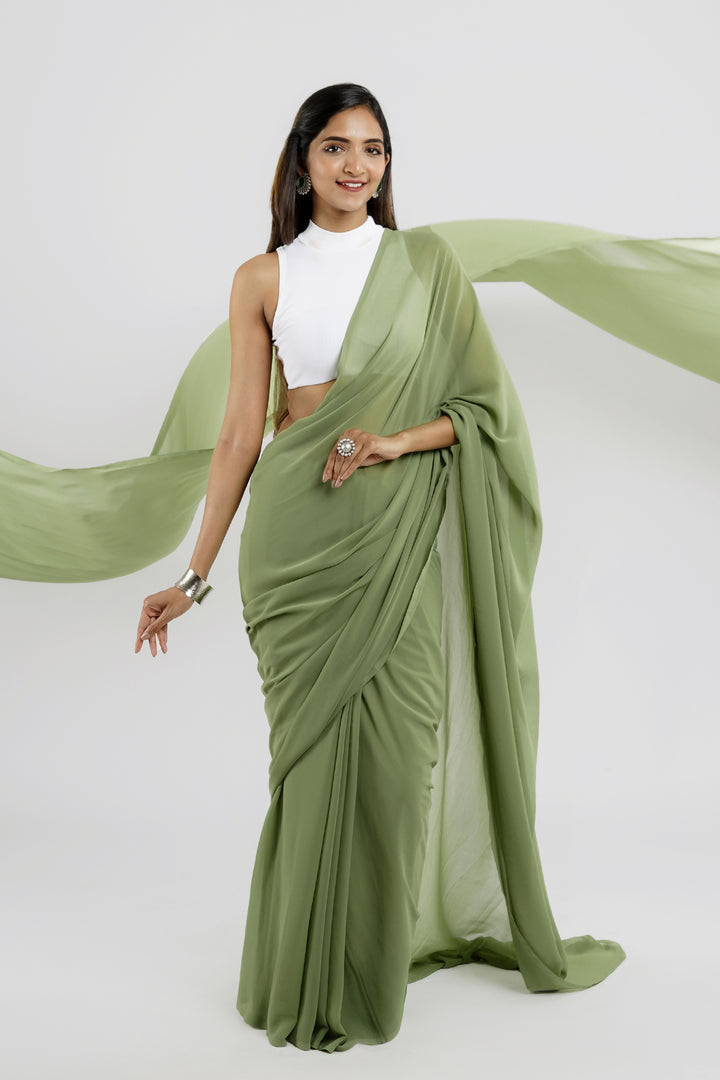 Teejh Oshma  Georgette Saree