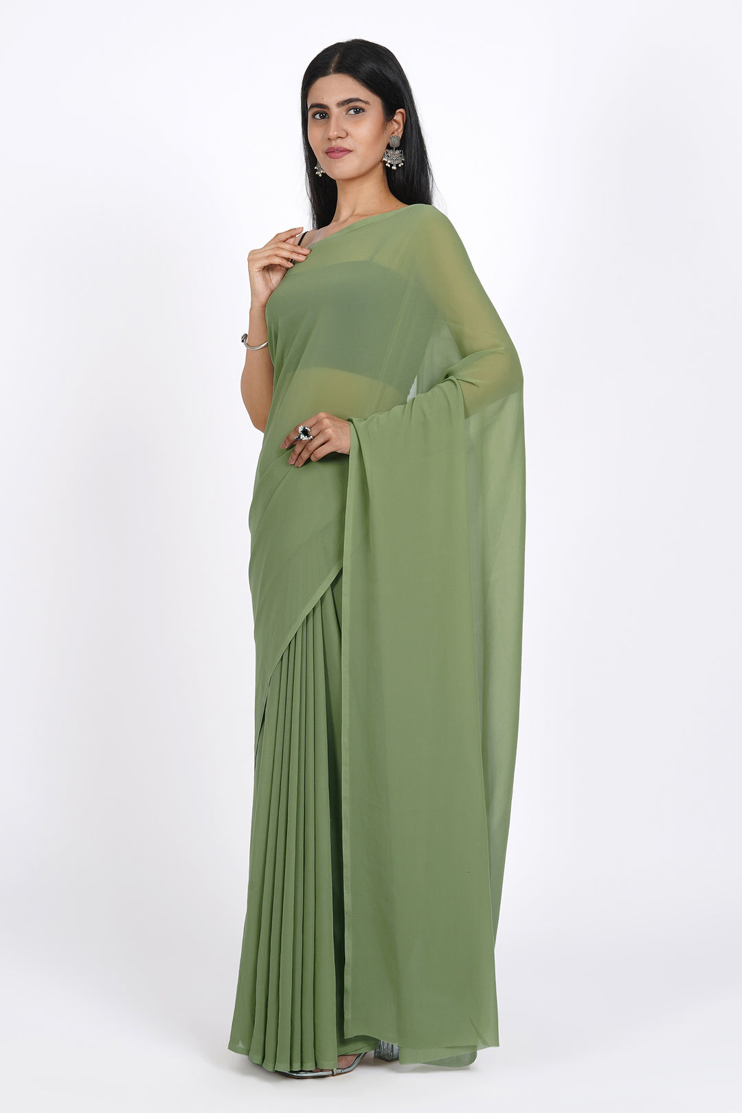 Teejh Oshma  Georgette Saree