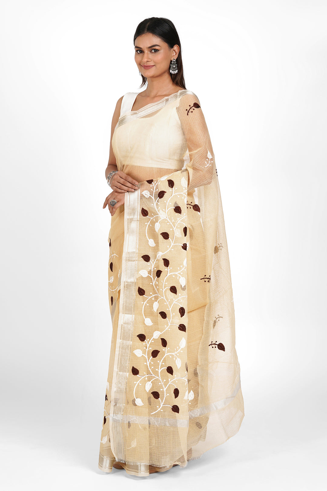 Teejh Kavya Kota Embroidered Saree