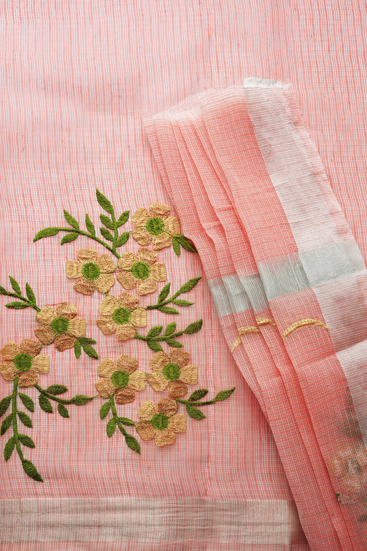 Teejh Rhea Kota Embroidered Saree