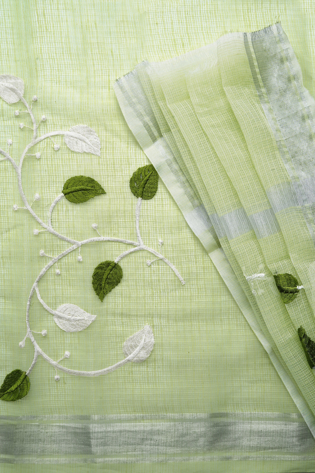 Teejh Vedea Kota Embroidered Saree