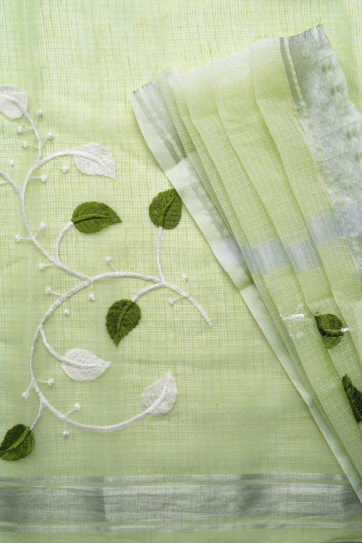 Teejh Vedea Kota Embroidered Saree