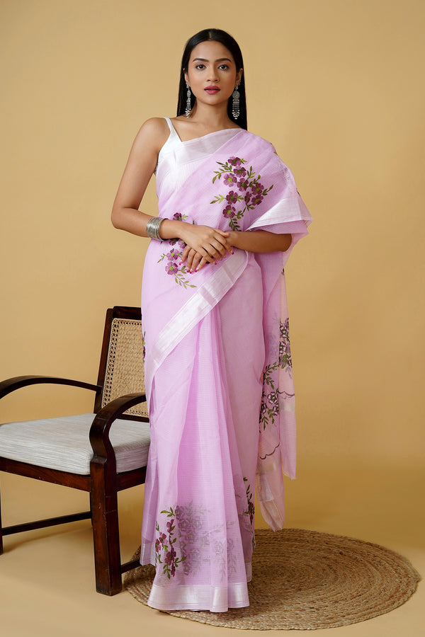 Teejh Kriti Kota Embroidered Saree