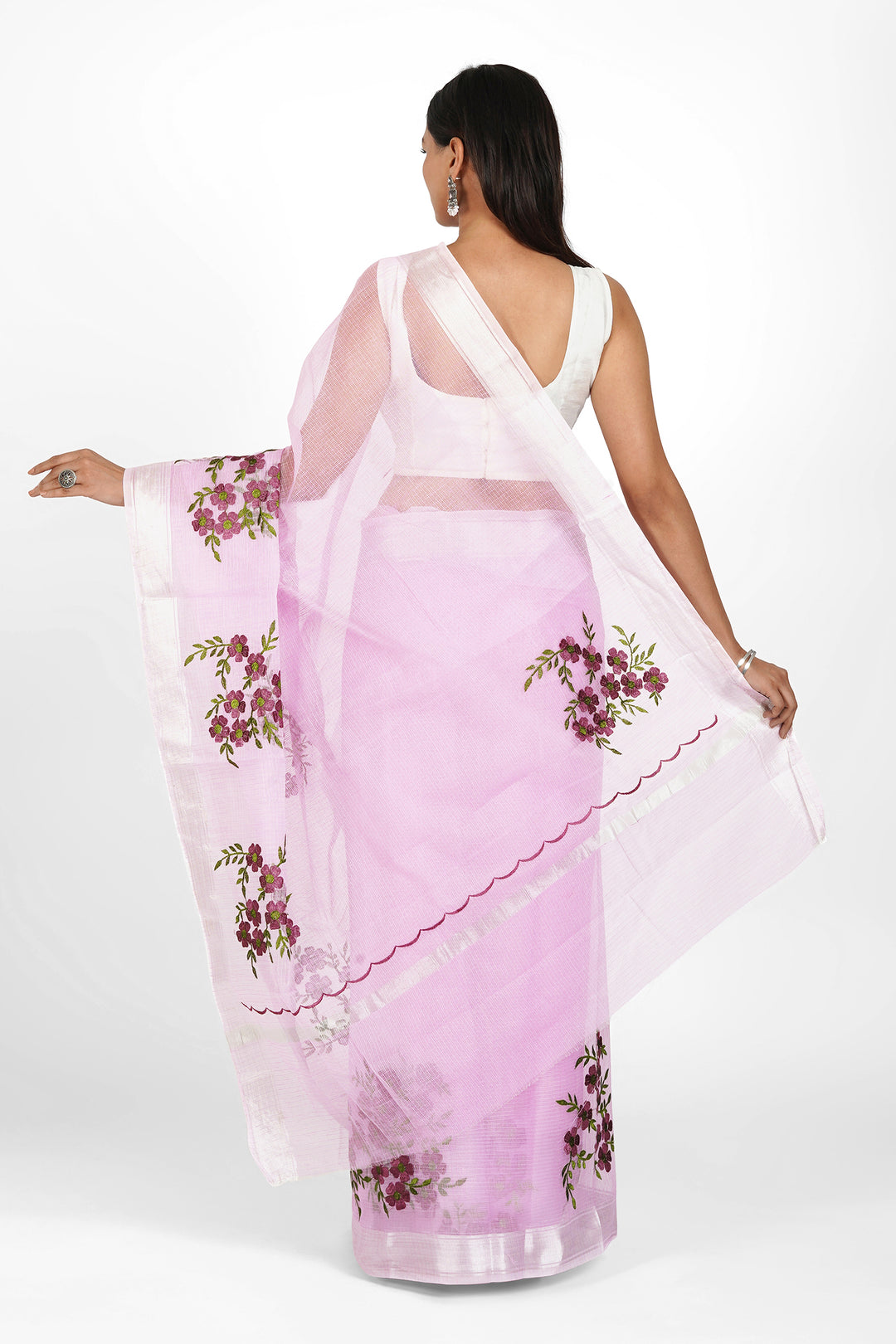 Teejh Kriti Kota Embroidered Saree