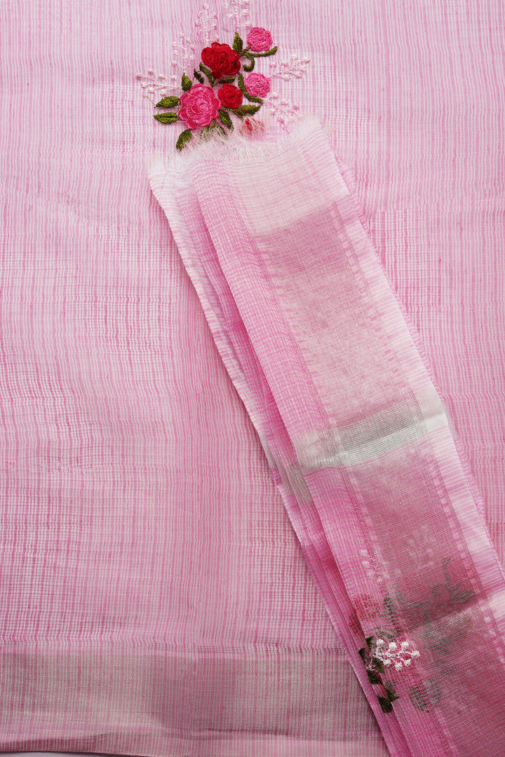 Teejh Harsha Kota Embroidered Saree