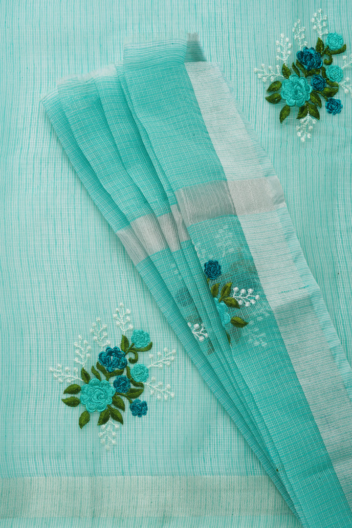 Teejh Preksha Kota Embroidered Saree