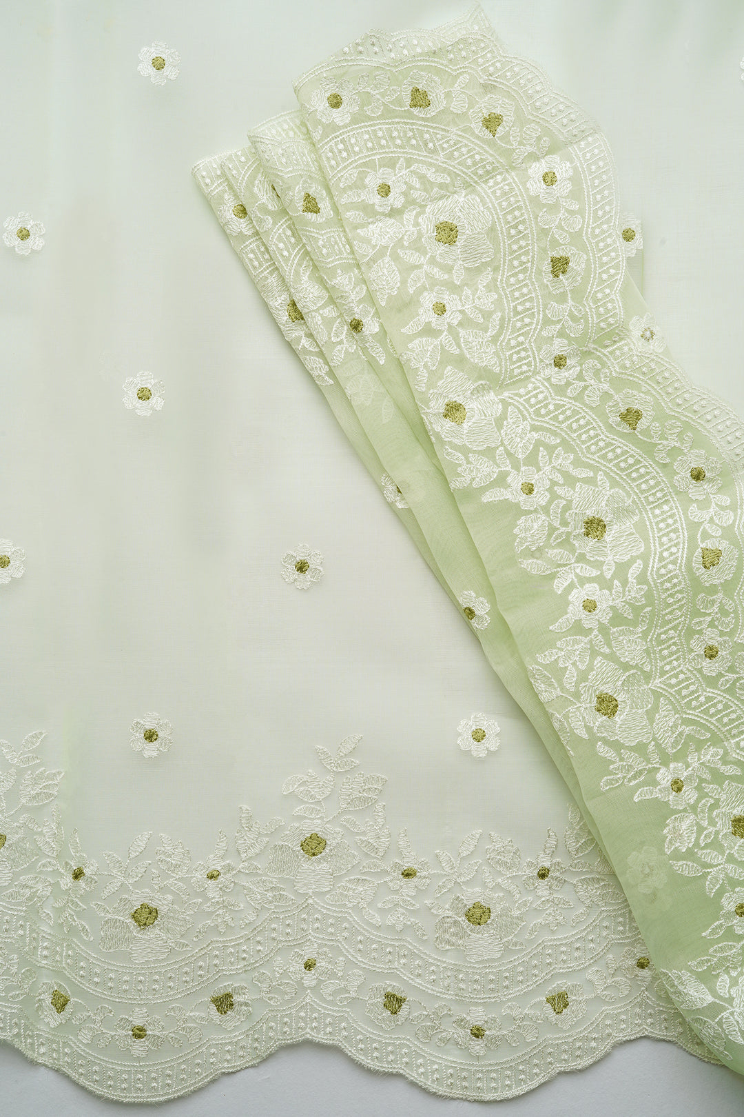 Teejh Vaishaka Embroidered Organza Saree