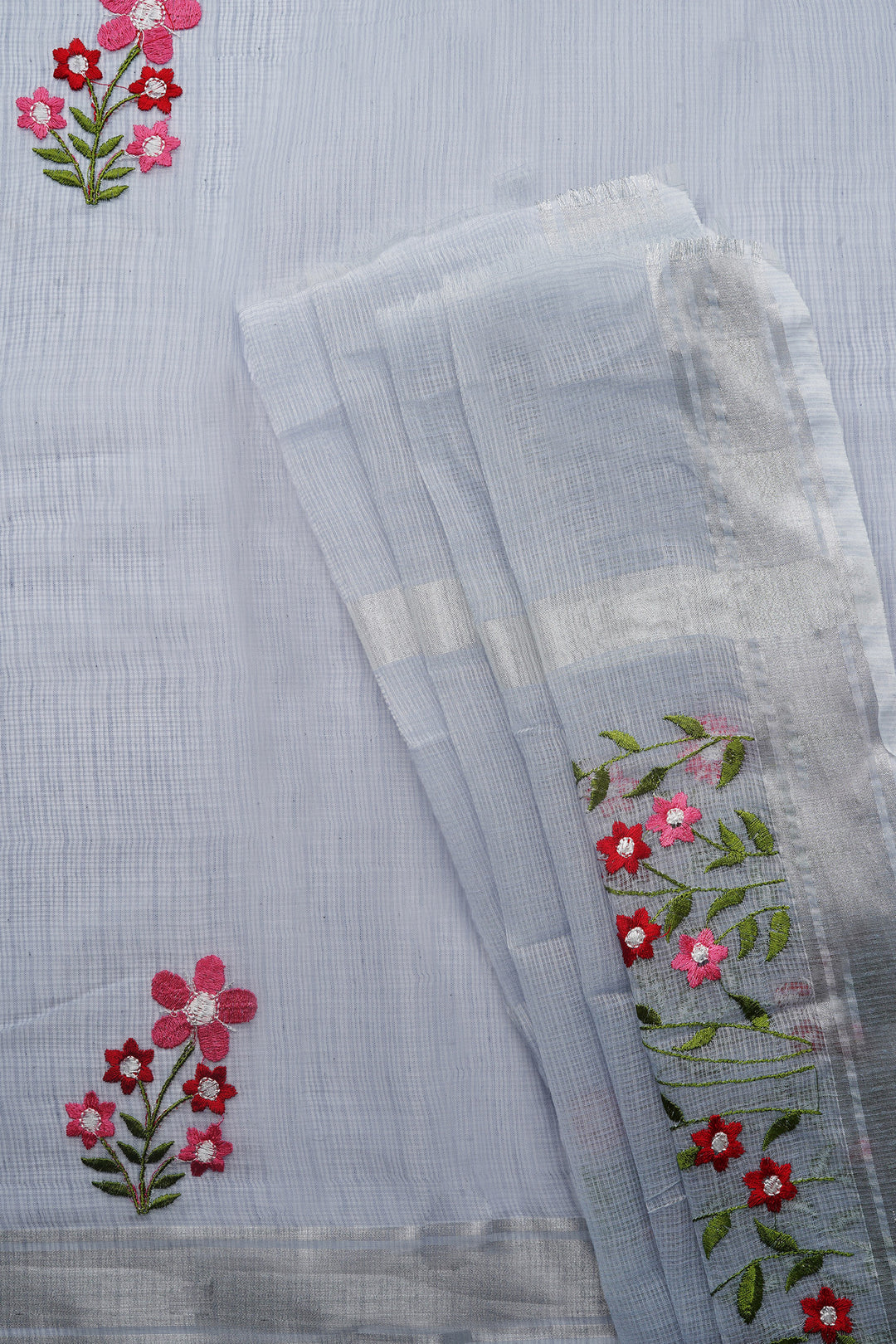 Teejh Leher Kota Embroidered Saree