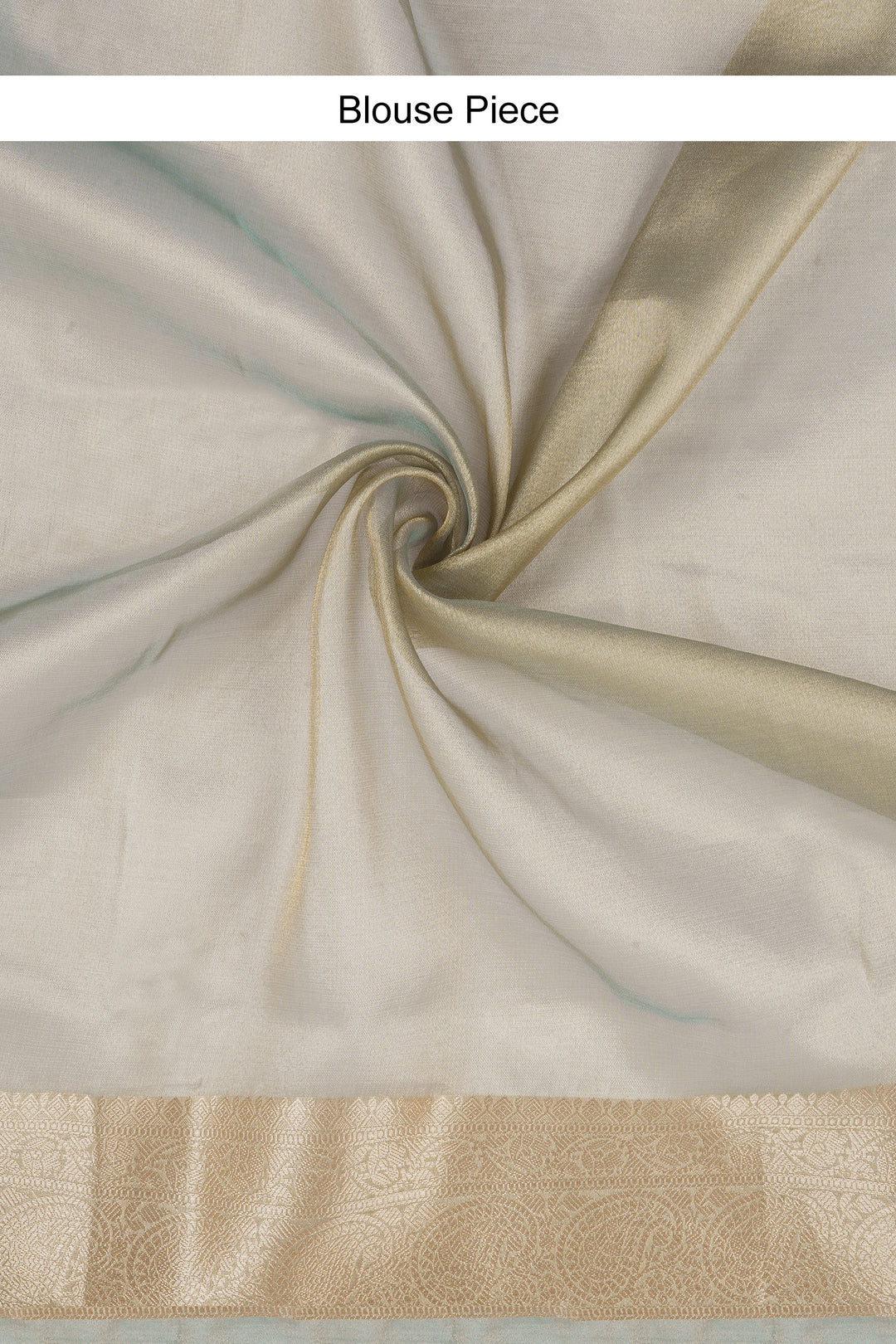 Moksh Blue Banarasi Tissue Saree