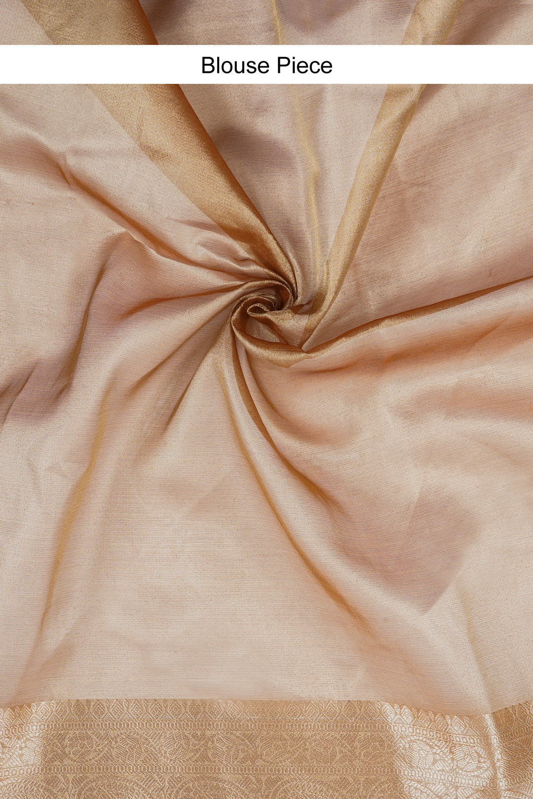 Sadhna Brown Banarasi Tissue Saree