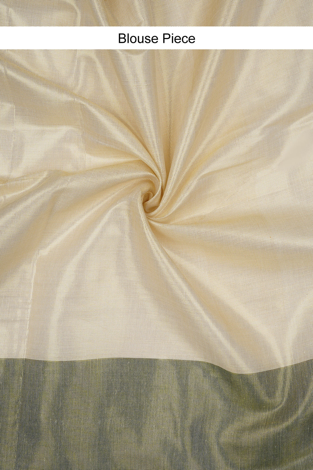 Teejh Pookode Kerala Tissue Dark green Saree