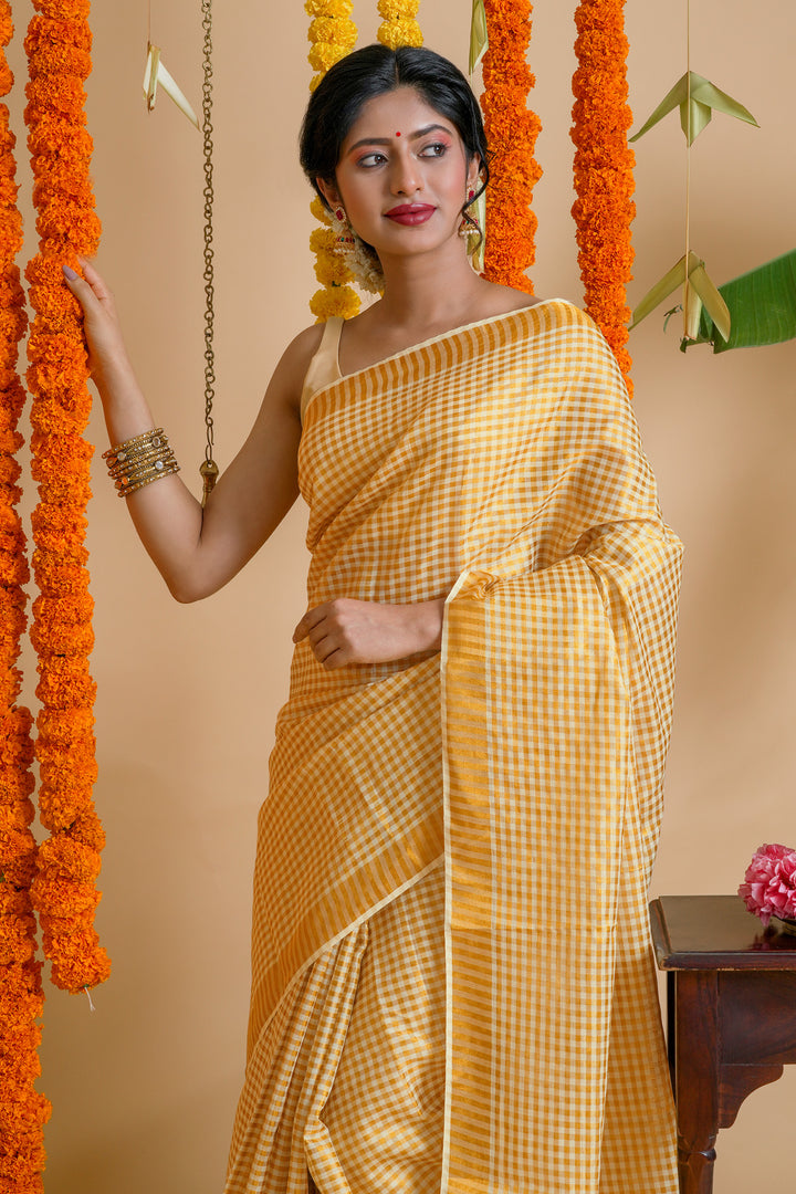 Teejh Kasargod Kerala Tissue Cotton Saree