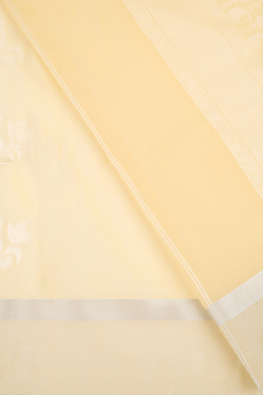 Teejh Kolleru Silk Cotton Beige saree