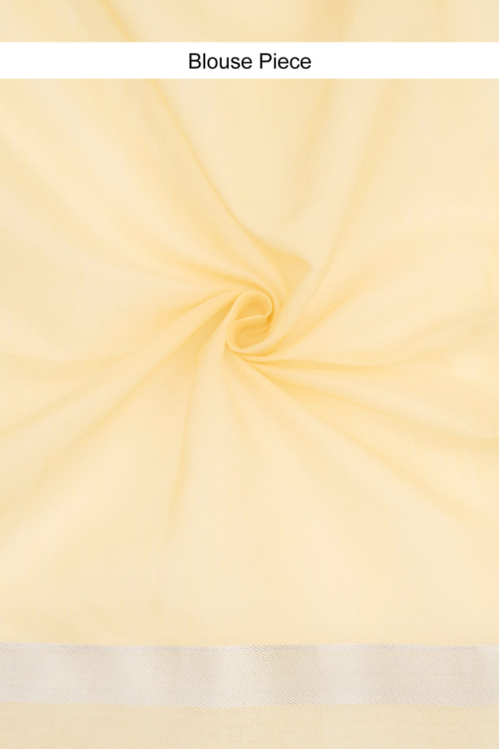 Teejh Kolleru Silk Cotton Beige saree