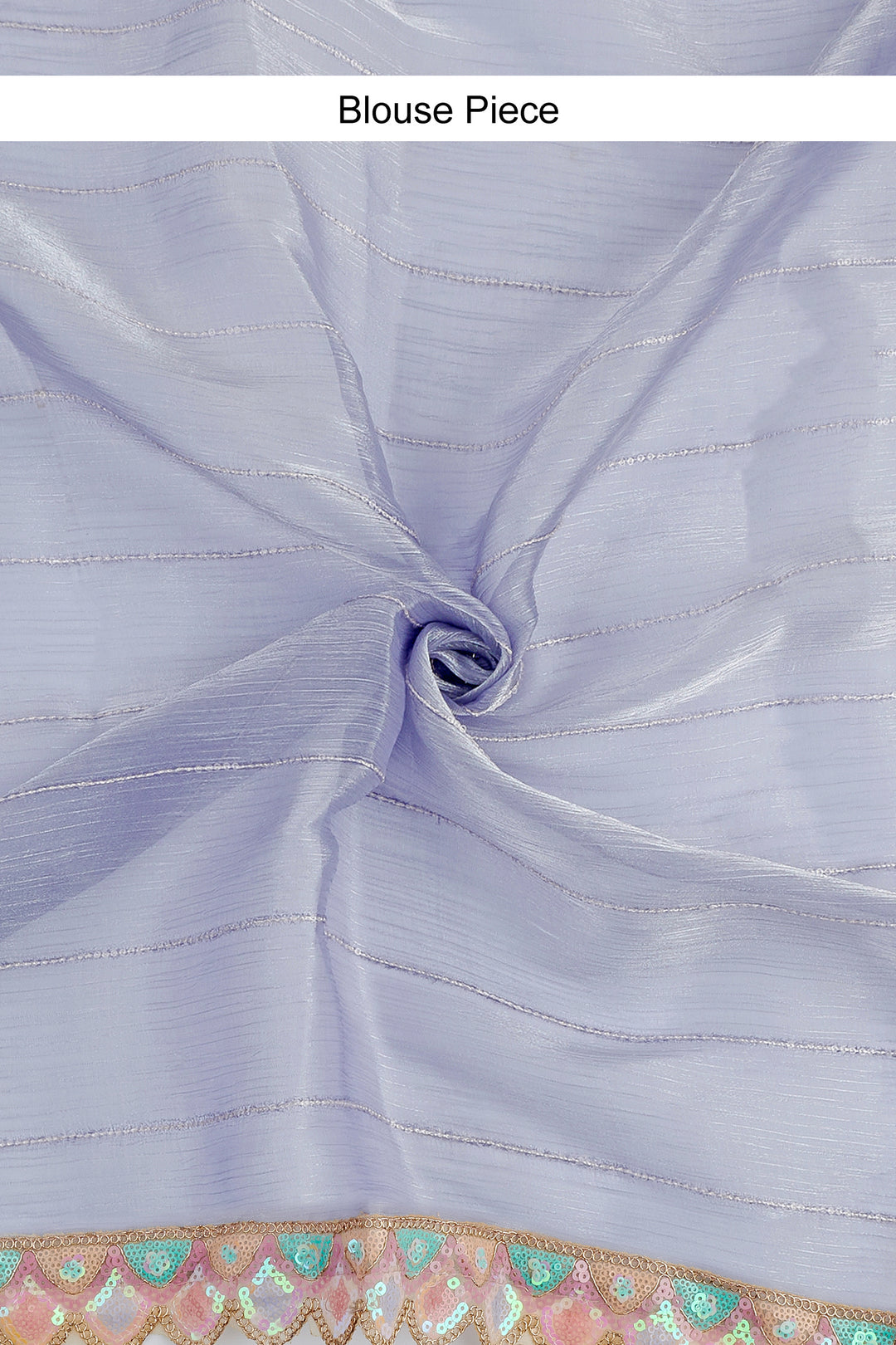Teejh Rangeen Lavender Shimmer Tissue Saree