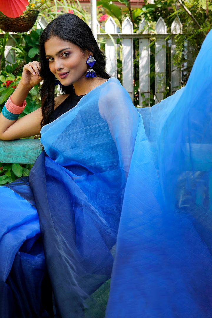 Teejh Gauravi Ombre Organza Saree