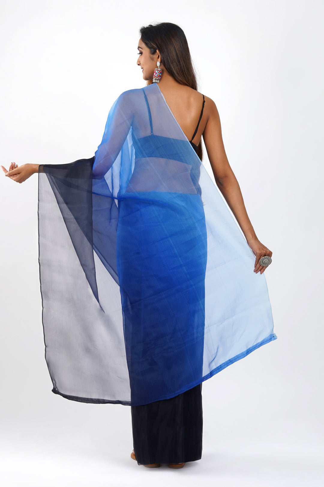 Teejh Gauravi Ombre Organza Saree
