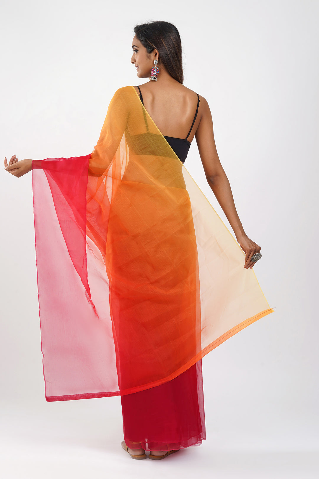 Teejh Oisha Ombre Organza Saree