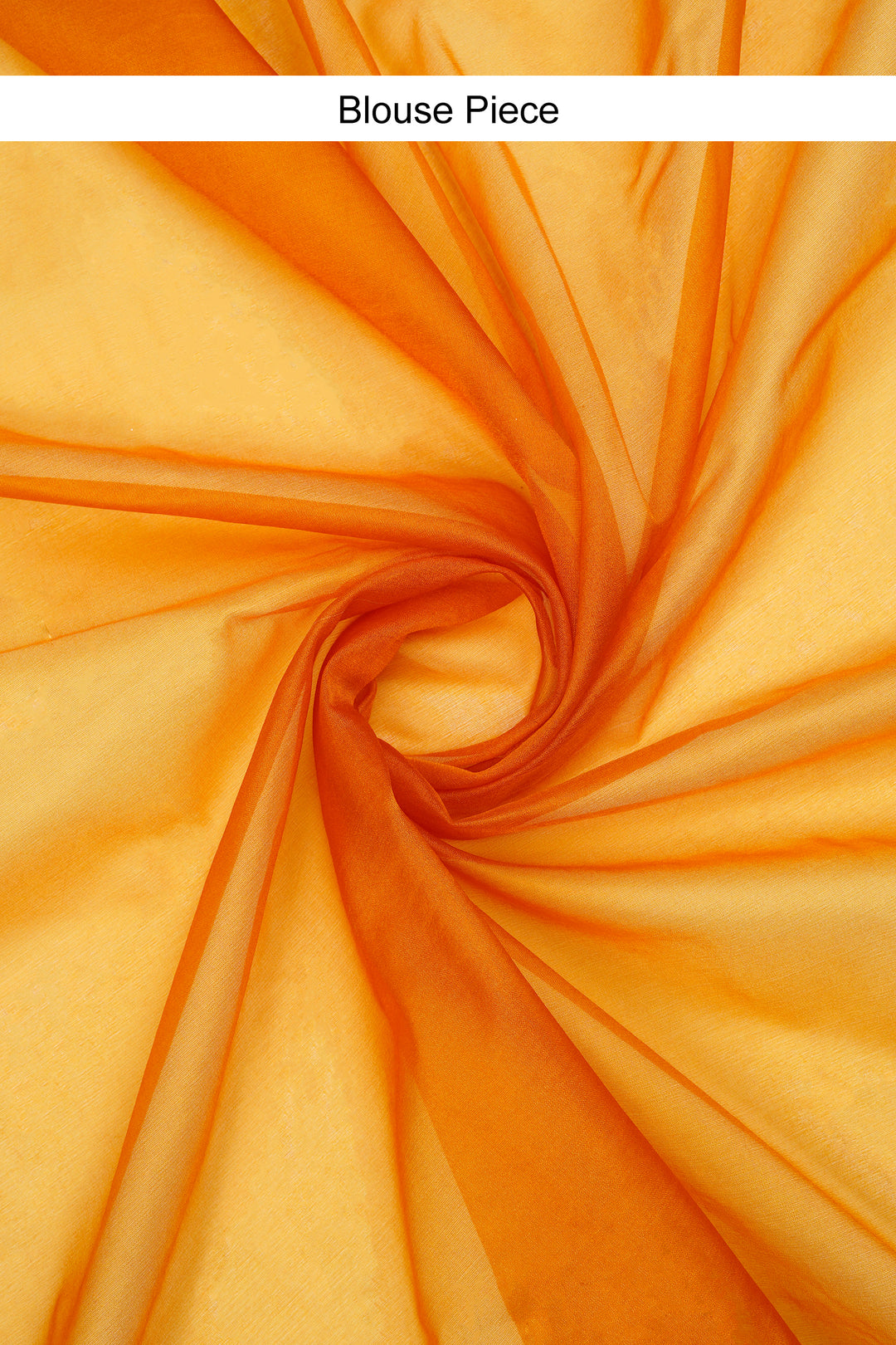 Teejh Indali Mustard Yellow Sequin Embroidery Organza Saree