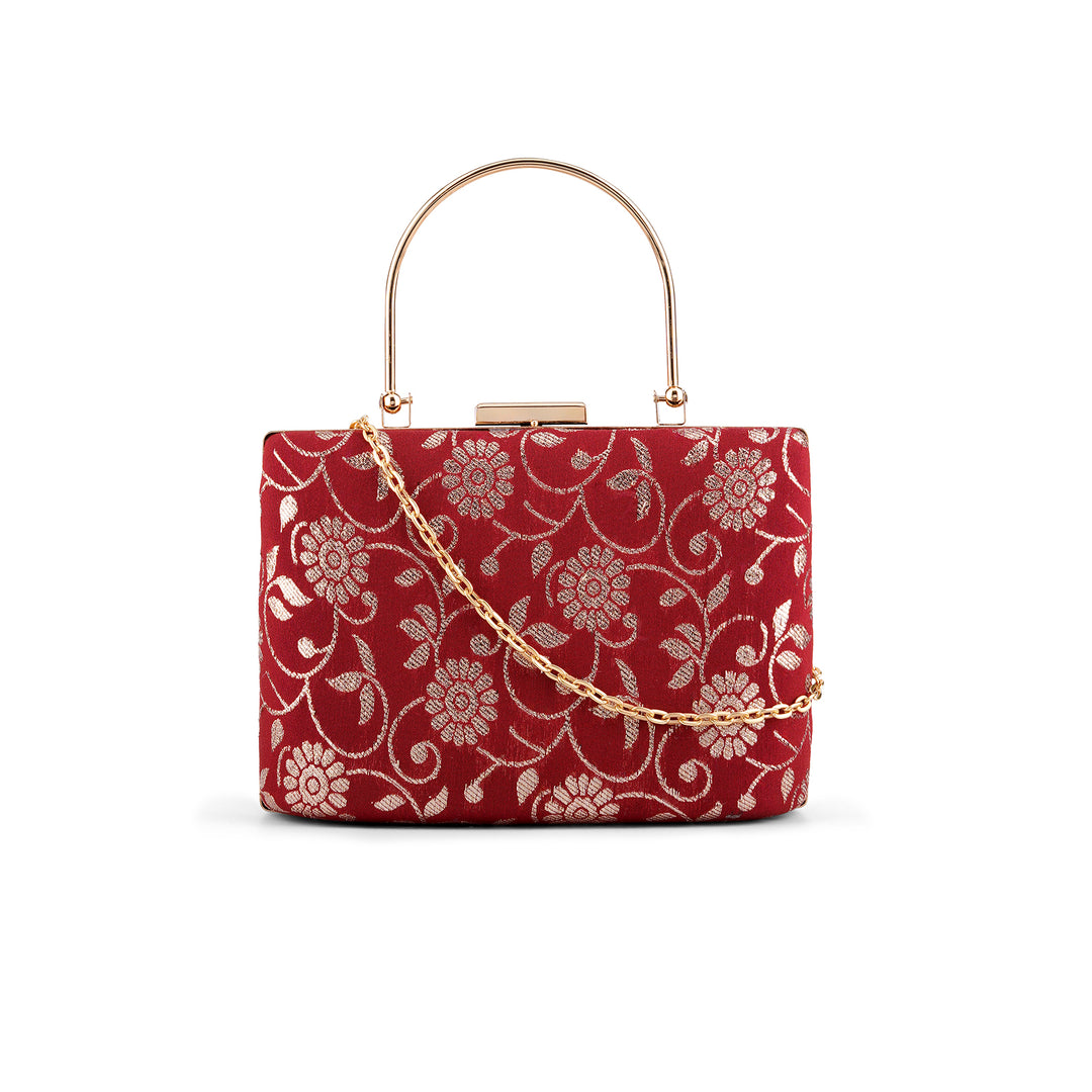 Teejh Vaibhavi Brocade Clutch