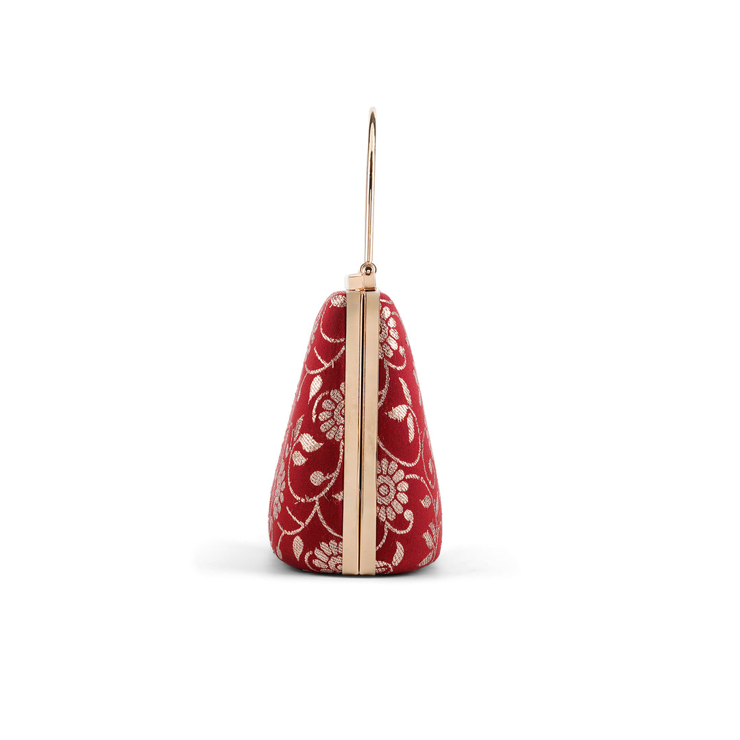 Teejh Vaibhavi Brocade Clutch