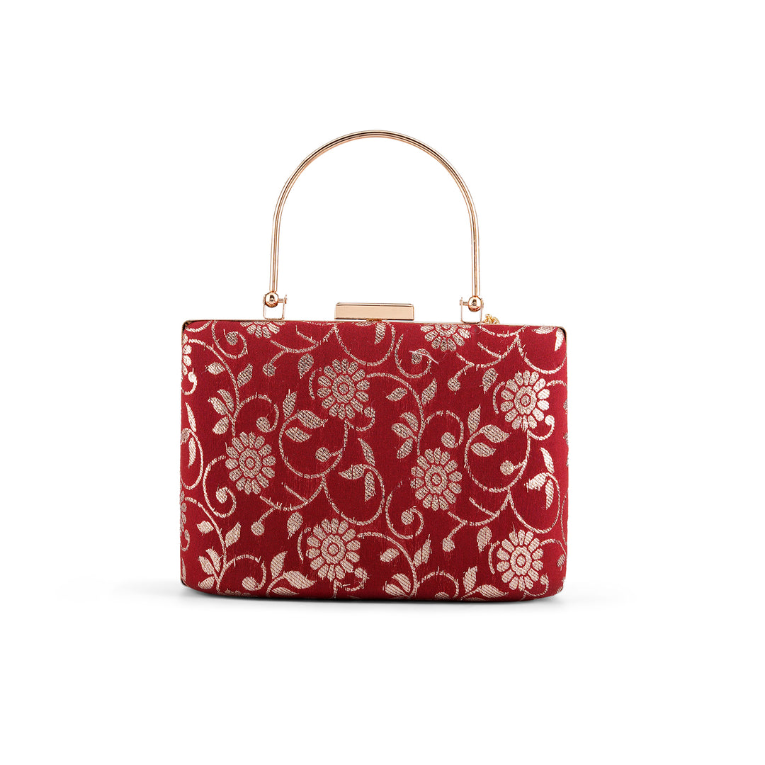 Teejh Vaibhavi Brocade Clutch