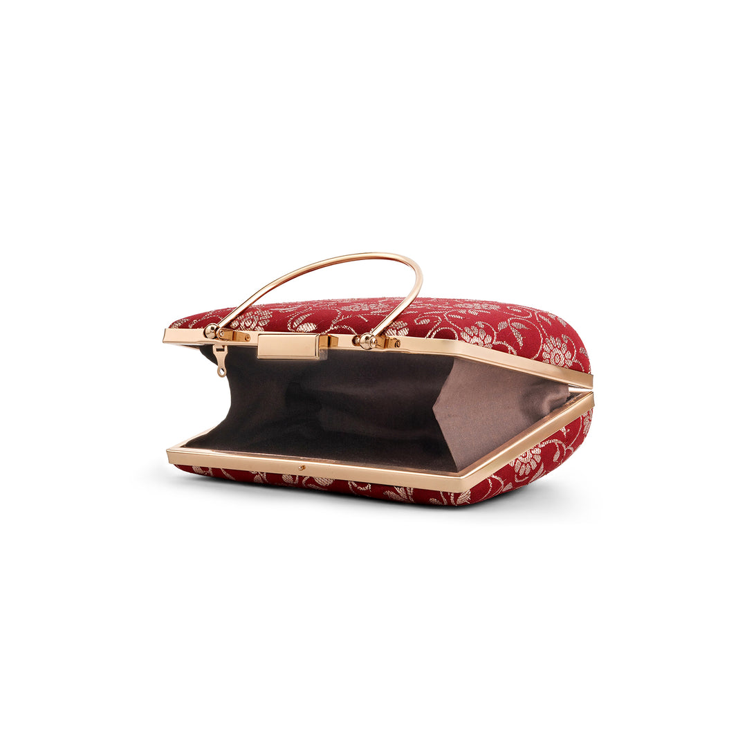 Teejh Vaibhavi Brocade Clutch