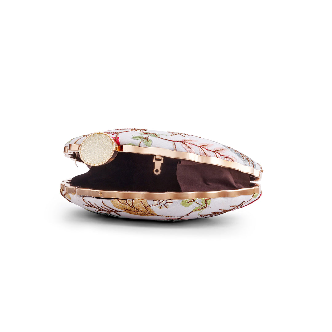 Teejh Shaheen Threadwork Clutch