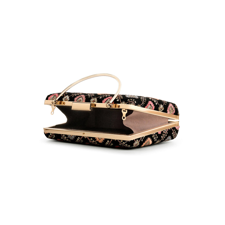 Teejh Tara Phulkari Threadwork Clutch