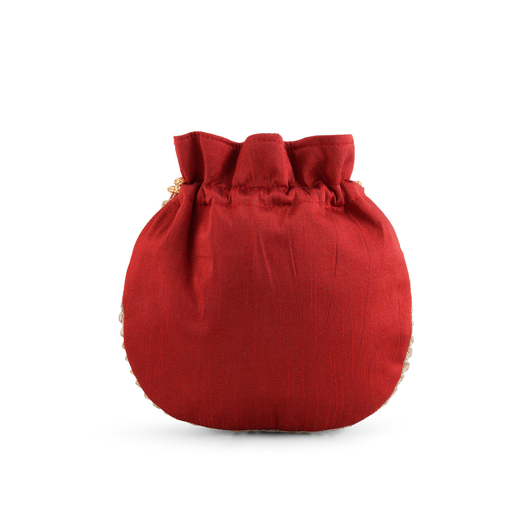 Saavan Aya Hai Maroon Potli Bag