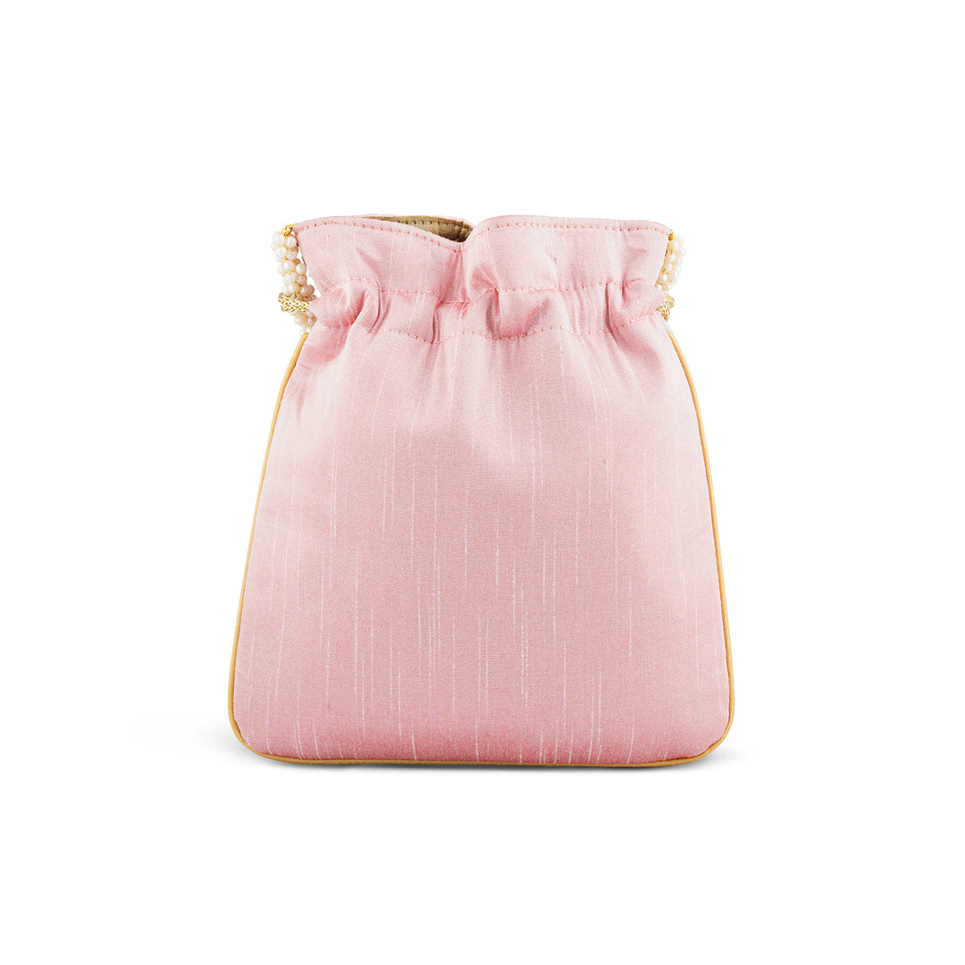 Adha Ishq Pink Potli Bag