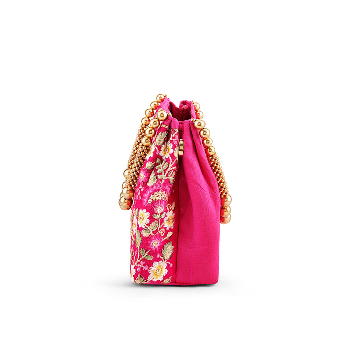 Rang Rasiya Pink Potli Bag