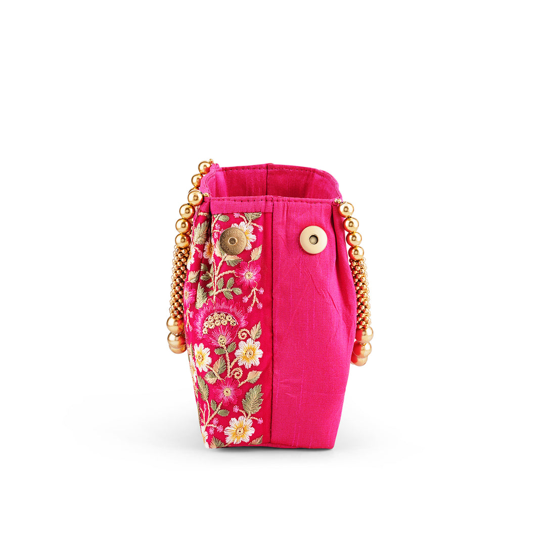 Rang Rasiya Pink Potli Bag