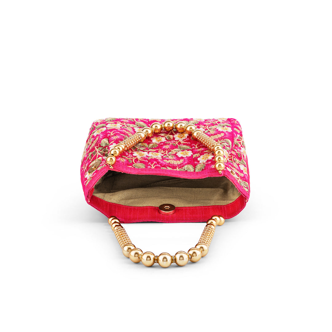 Rang Rasiya Pink Potli Bag
