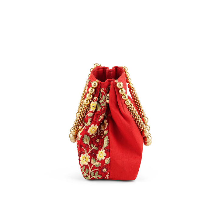 Rang Rasiya Red Potli Bag