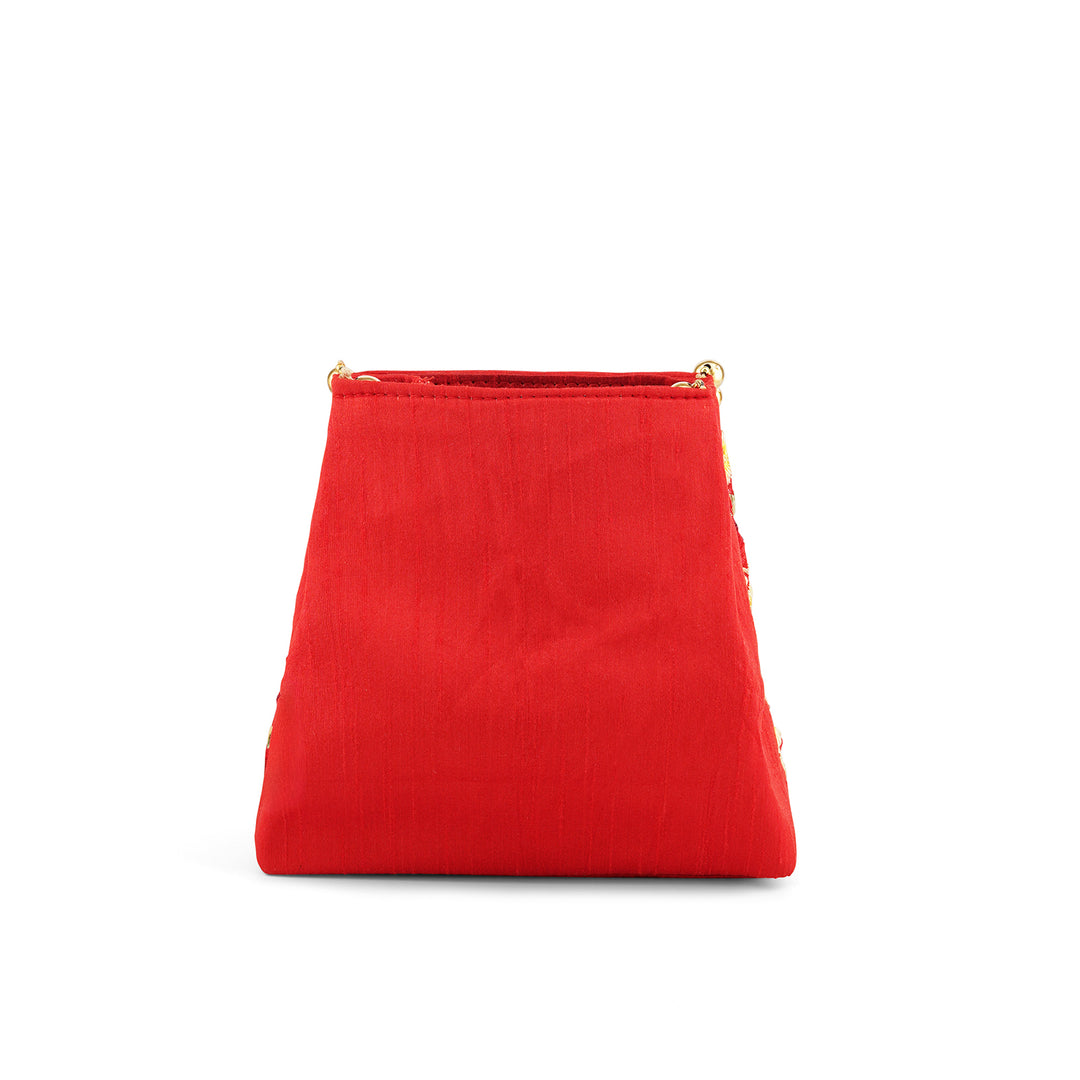 Rang Rasiya Red Potli Bag