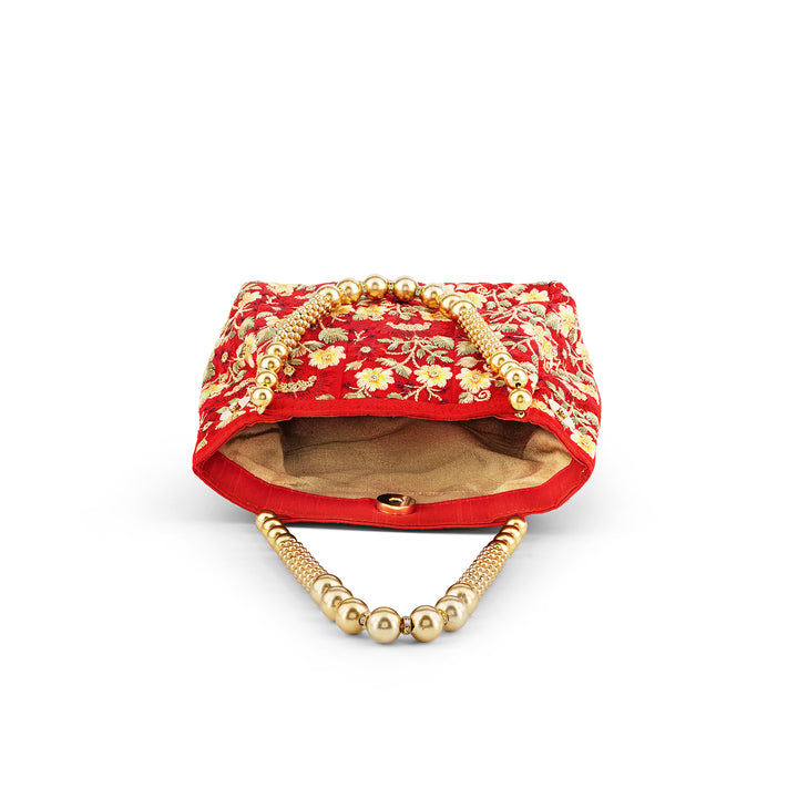 Rang Rasiya Red Potli Bag