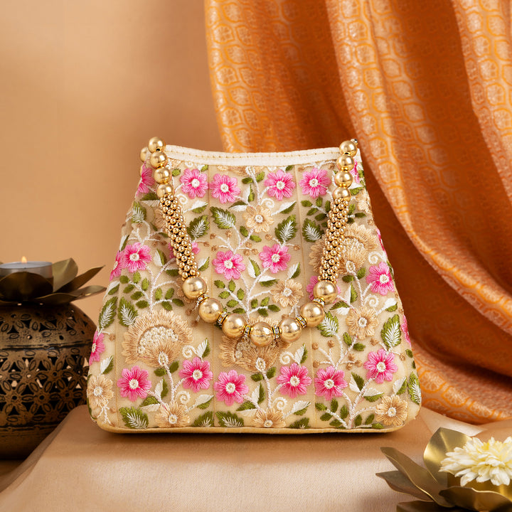 Rang Rasiya Off-White Potli Bag