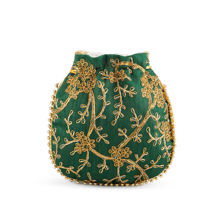 Yeh Haseen Vadiyan Green Potli Bag