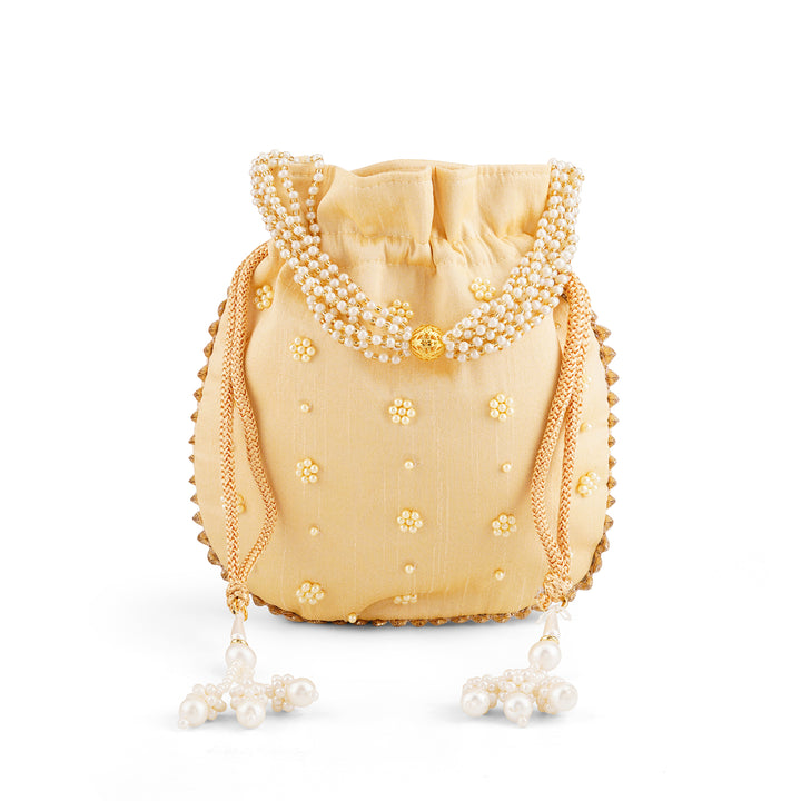 Saavan Aya Hai Gold Potli Bag