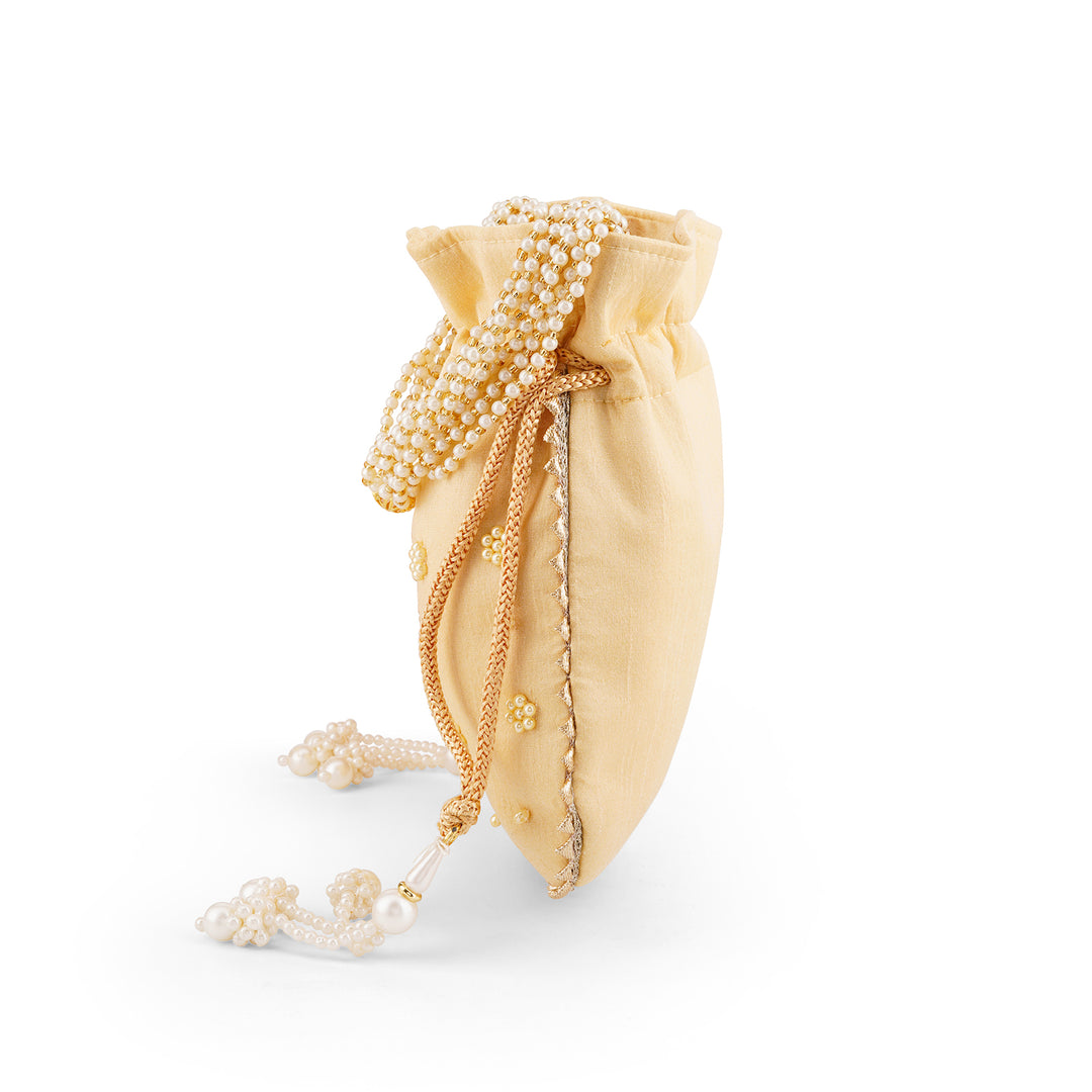 Saavan Aya Hai Gold Potli Bag